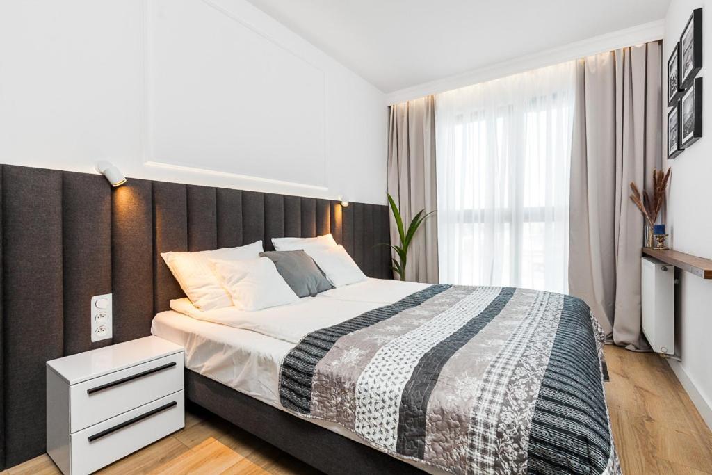 "Nowy Apartament" Sypialnia , Garaz, 1500 M Od Morza, Netflix Gdaňsk Exteriér fotografie