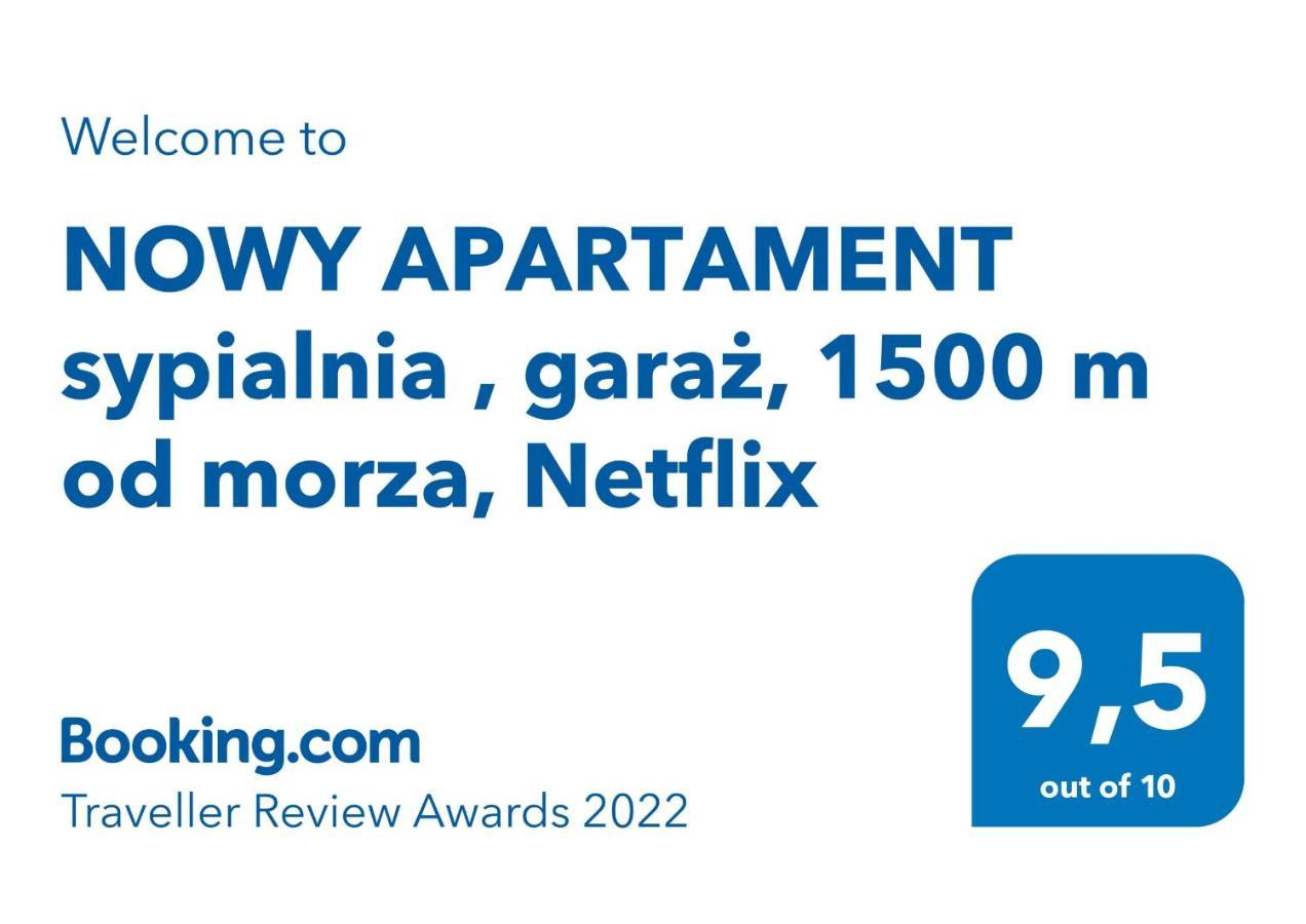 "Nowy Apartament" Sypialnia , Garaz, 1500 M Od Morza, Netflix Gdaňsk Exteriér fotografie
